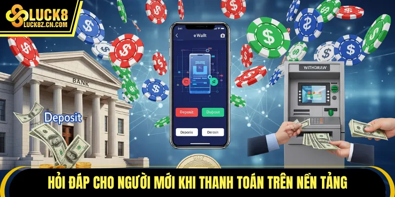 Hỏi đáp cho người mới khi thanh toán trên nền tảng