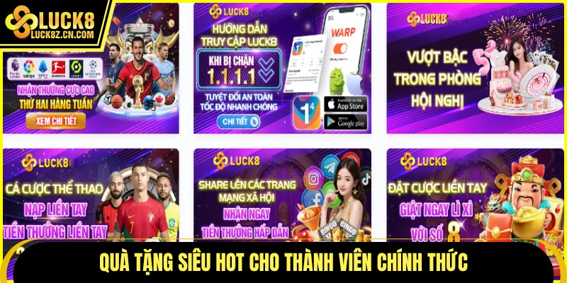 Quà tặng siêu hot cho thành viên chính thức